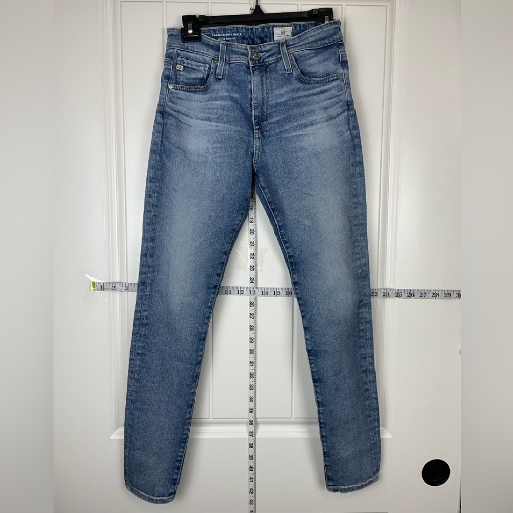 ADRIANO GOLDSHMIED Farrah Skinny Ankle Blue Denim Jeans
